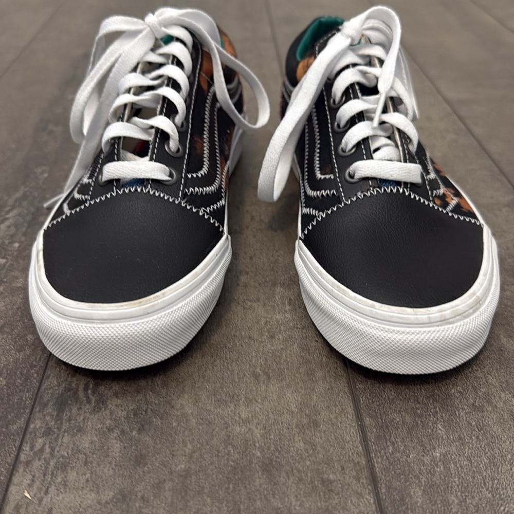 NEW! Vans Old Skopl Zip Tartan Daze Spike Sneakers, unisex. Mens 6, Womans 7.5 - Picture 5 of 16